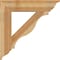 Ekena Millwork Funston Traditional Rough Sawn Bracket, Western Red Cedar, 6"W x 32"D x 32"H BKT06X32X32FST01RWR - alternate 2